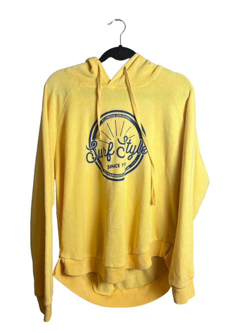 Trading Co Beach Outfitters Surf Style Hoodie Yellow XL
